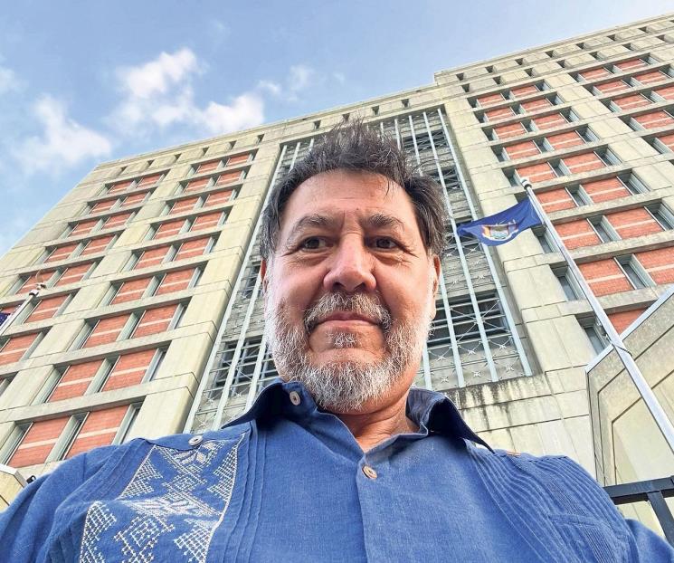 Noroña agradece por tercer lugar en encuestas de Morena