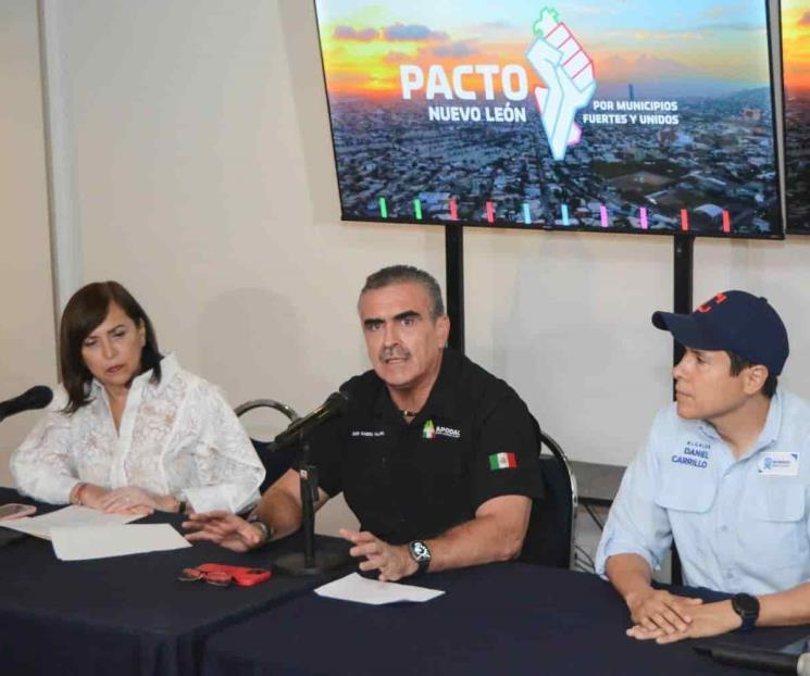 Dejan alcaldes del Pacto NL Mesa de Coordinación