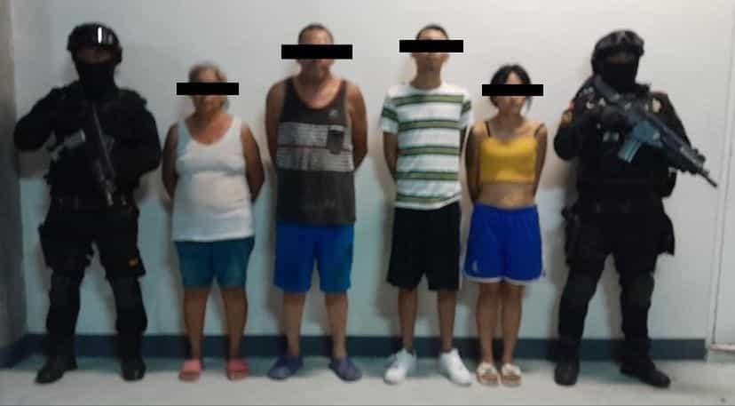 Capturan a siete integrantes de célula criminal