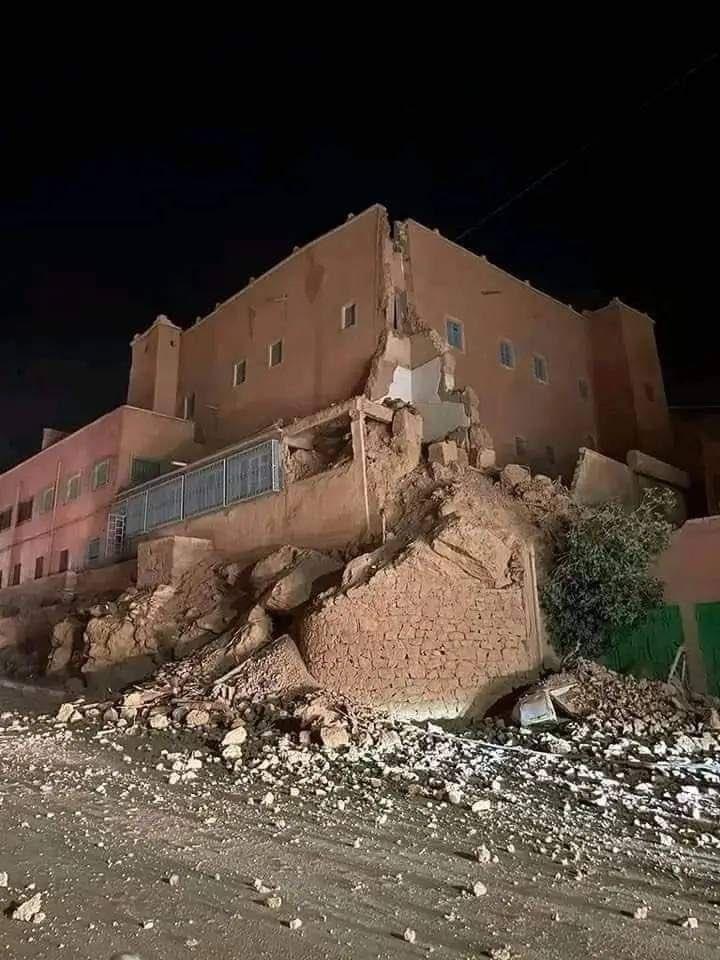 Sacude a Marruecos sismo de magnitud 6.8 Sacude a Marruecos sismo de magnitud 6.8