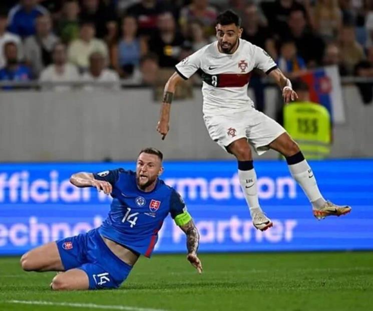 Portugal se impone a Eslovaquia