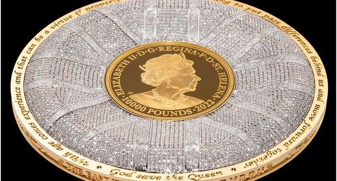 Crean moneda en honor de Isabel II Crean moneda en honor de Isabel II