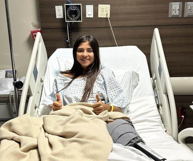 Operan a Lizeth Contreras
