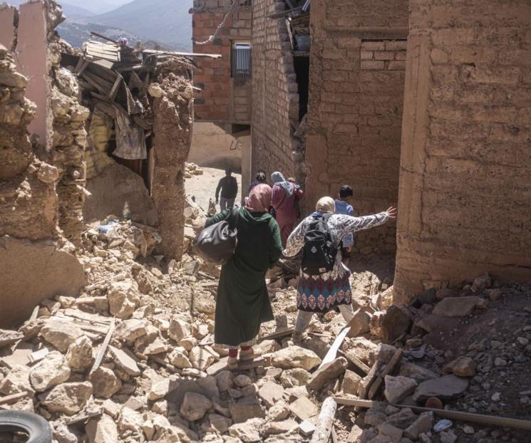 Suman más de 2 mil muertos por sismo en Marruecos Suman más de 2 mil muertos por sismo en Marruecos