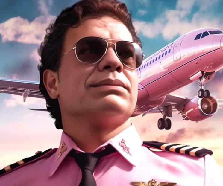 Aerolínea mexicana dedica avión a Juan Gabriel