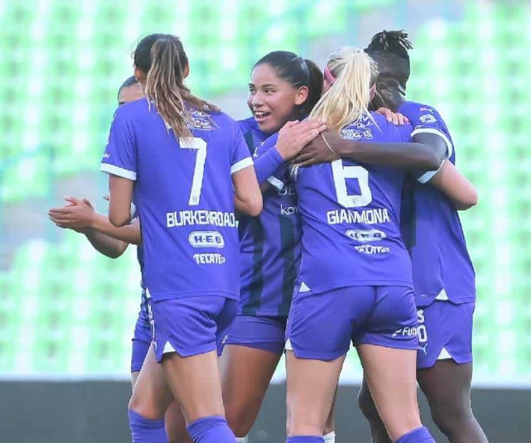 Vencen Rayadas a Santos y cortan racha de 4 juegos sin ganar Vencen Rayadas a Santos y cortan racha de 4 juegos sin ganar