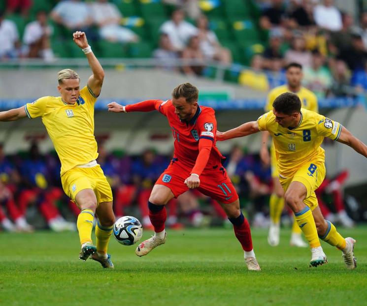 Ucrania sorprende a Inglaterra