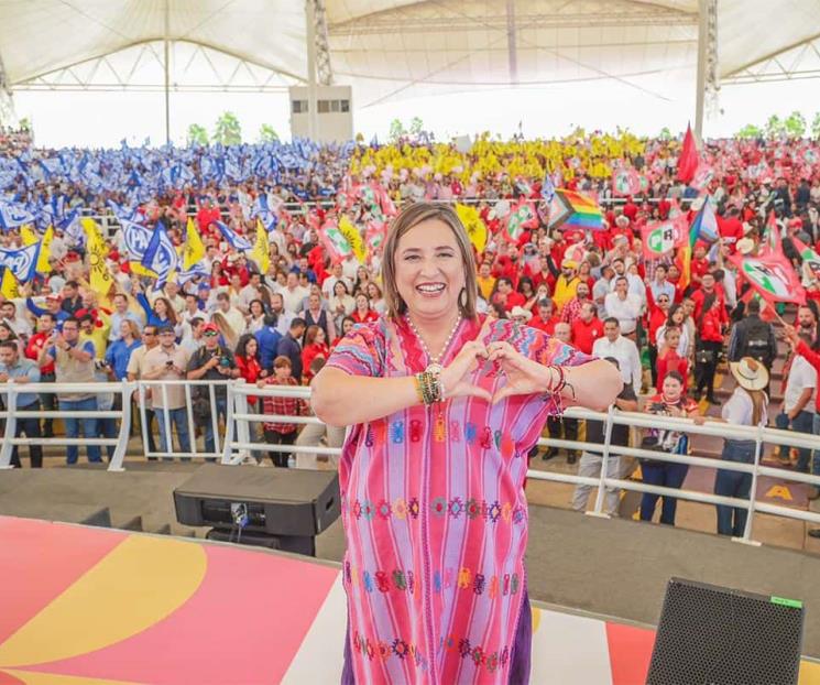 Reitera Xóchitl a Marcelo Ebrard unirse a Frente Amplio