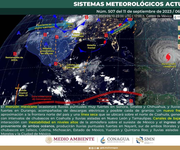 Se aproxima nuevo frente frío Se aproxima nuevo frente frío