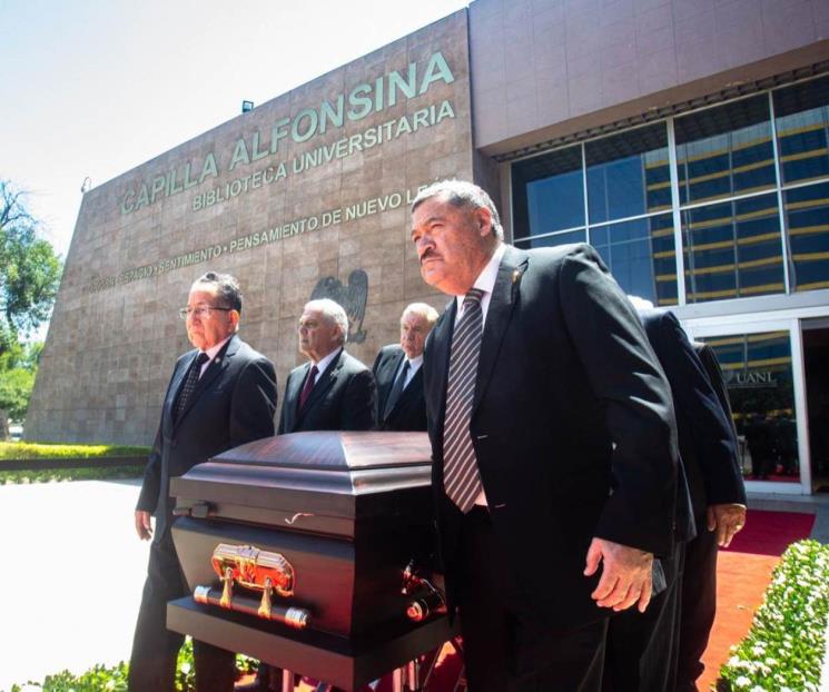 Da UANL último adiós a Luis Eugenio Todd