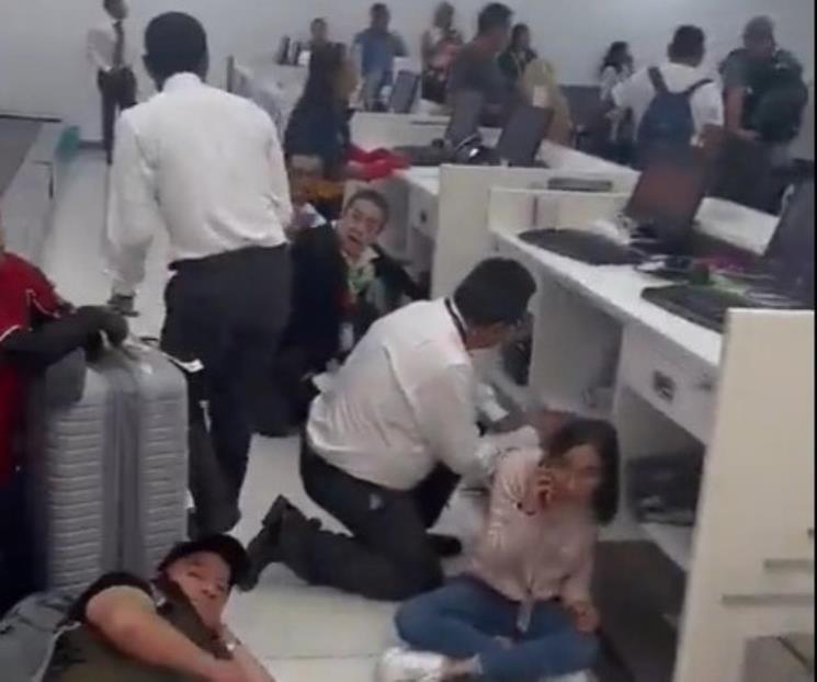 Reportan balacera en el Aeropuerto Internacional de la CDMX Reportan balacera en el Aeropuerto Internacional de la CDMX