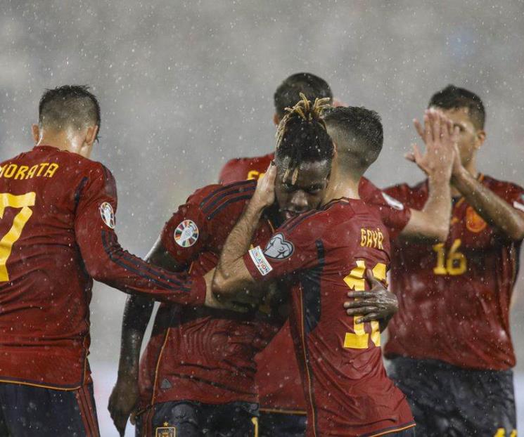España golea a Chipre rumbo a la Euro