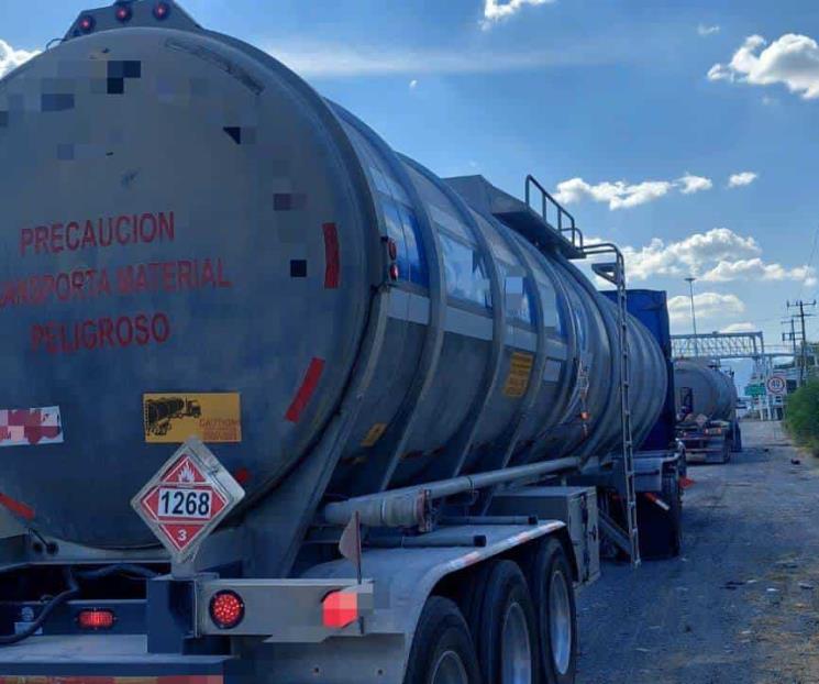 Aseguran combustible robado Aseguran combustible robado
