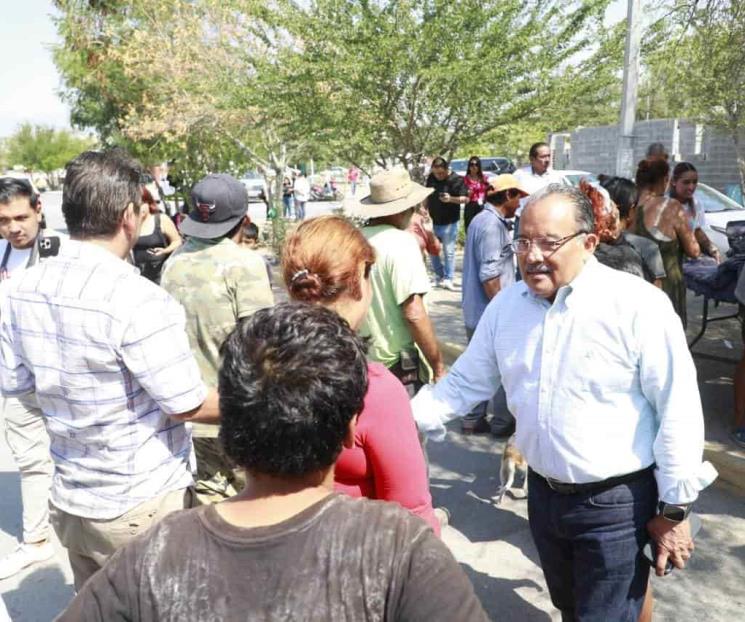 Supervisa Mijes entrega de apoyos a afectados por incendio