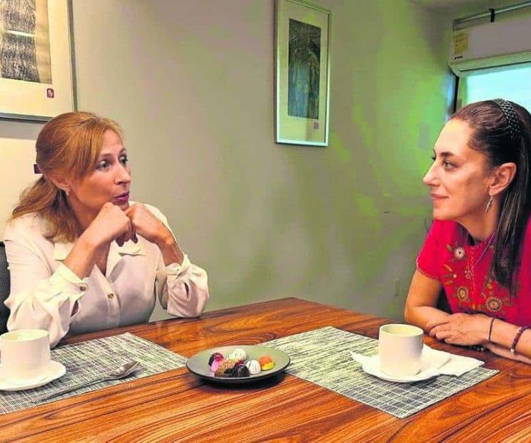Se reúne Claudia Sheinbaum con Tatiana Clouthier