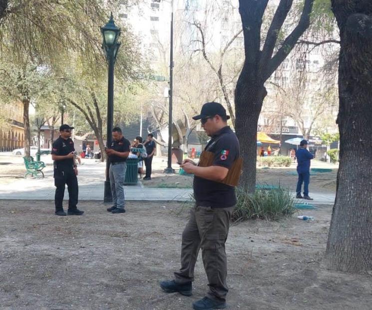 Elimina Protección Civil riesgos eléctricos en la Macroplaza Elimina Protección Civil riesgos eléctricos en la Macroplaza