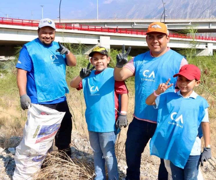 Realiza SP brigada en el río Santa Catarina