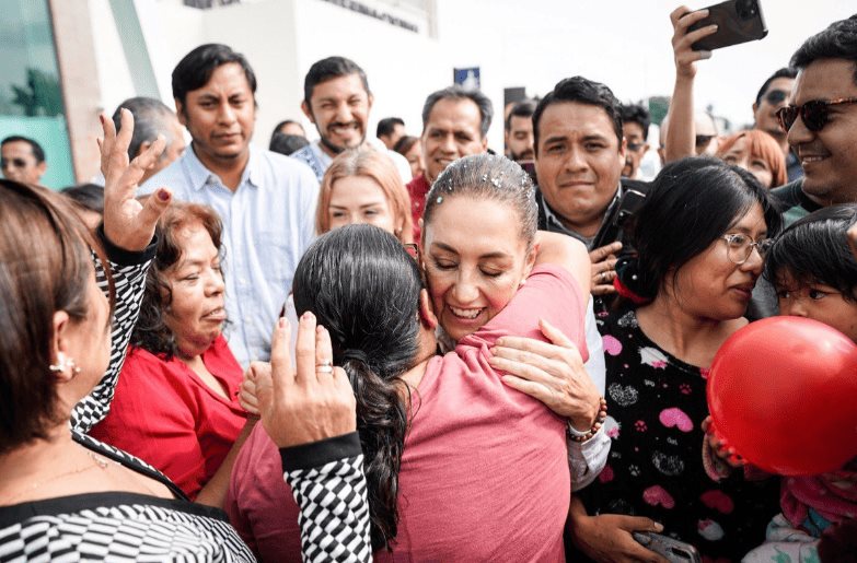 Llega Claudia Sheinbaum a Michoacán para iniciar gira