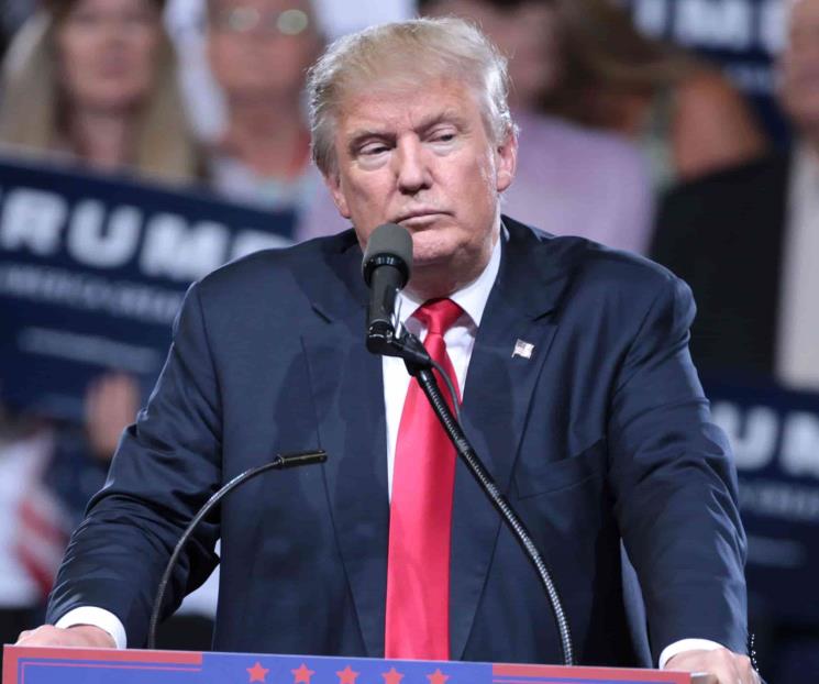 Donald Trump omite hablar sobre el asalto al Capitolio