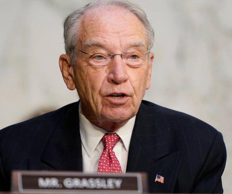 Chuck Grassley no ve logro diplomático estadounidense