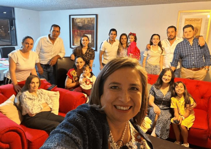 Xóchitl Gálvez pasa la noche en casa de familia de Zacatecas