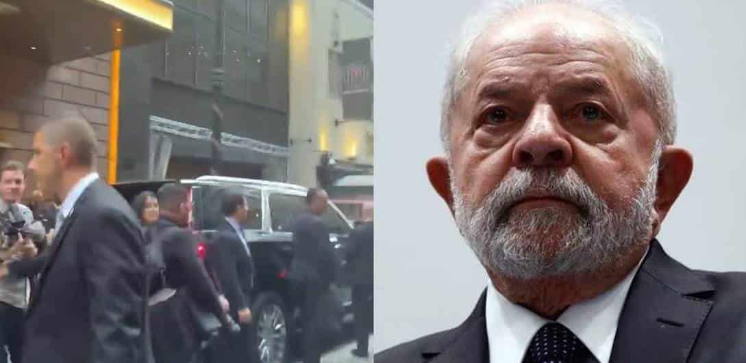 Manifestantes encaran a Lula en Nueva York