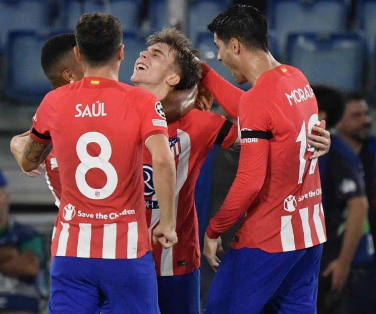 Se le escapa el triunfo al Atlético y empata 1-1 vs Lazio
