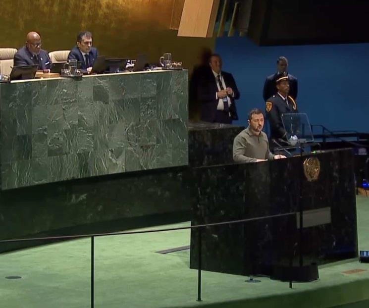 Zelensky acusa a Rusia de genocidio en asamblea de la ONU Zelensky acusa a Rusia de genocidio en asamblea de la ONU