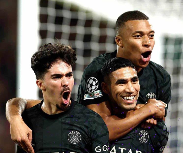 Arranca PSG con victoria de 2-0 frente a Dortmund