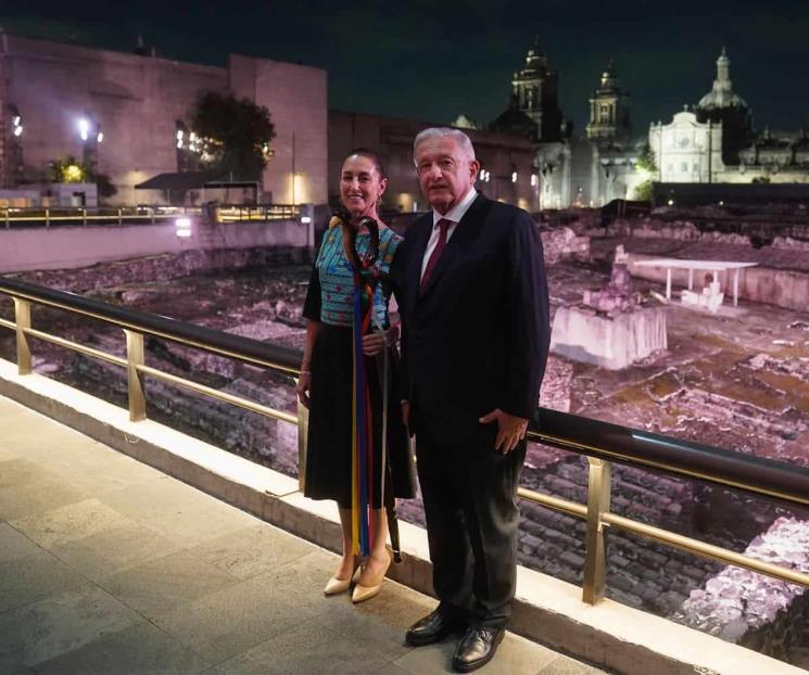 Recibe AMLO reclamo de representante de pueblos por bastón Recibe AMLO reclamo de representante de pueblos por bastón