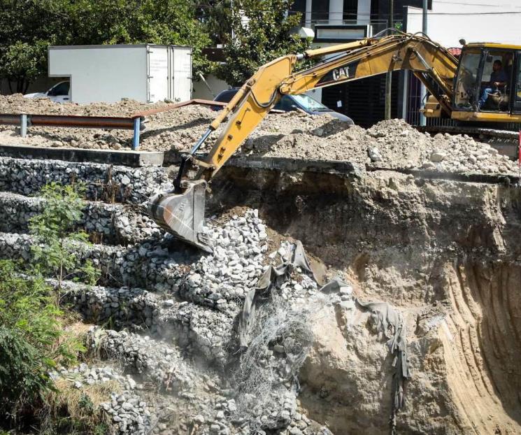 Avanzan trabajos en Arroyo Topo Chico
