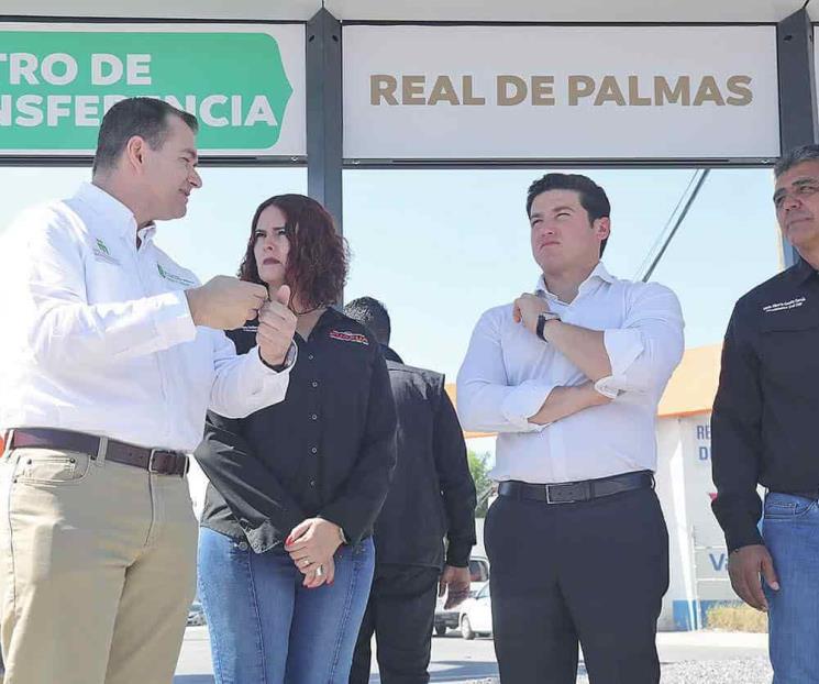 Inauguran Centro de Transferencia de Transporte en Zuazua