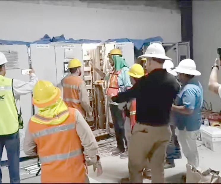 Agua de El Cuchillo II cerca de llegar a Monterrey