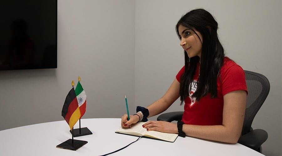 Alumna Tec gana beca mundial Alumna Tec gana beca mundial