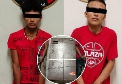 Capturan a ladrones de casas Capturan a ladrones de casas