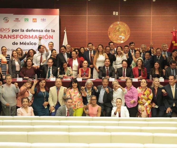 Se ausentan senadores marcelistas de reunión con Sheinbaum