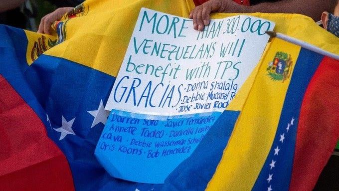 Dará EU asilo provisional a miles de venezolanos Dará EU asilo provisional a miles de venezolanos