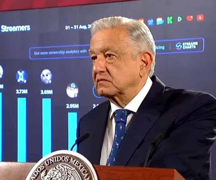 AMLO presume segundo lugar en encuesta sobre aprobación
