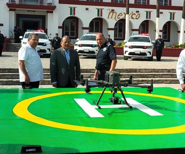 Inician operaciones en Escobedo dos drones para seguridad