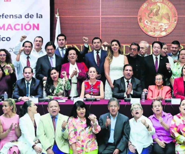 Sheinbaum llama a la unidad y rechaza tribus