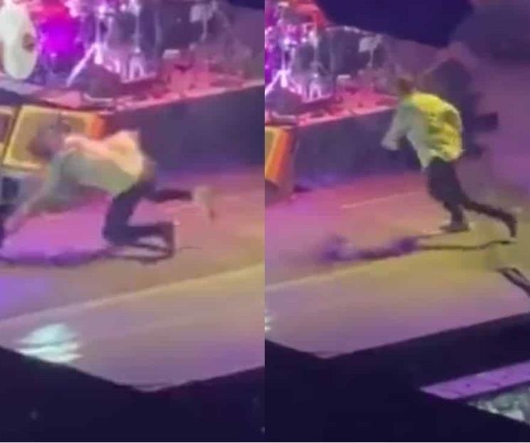 Ringo Starr sufre caída durante actuación en vivo