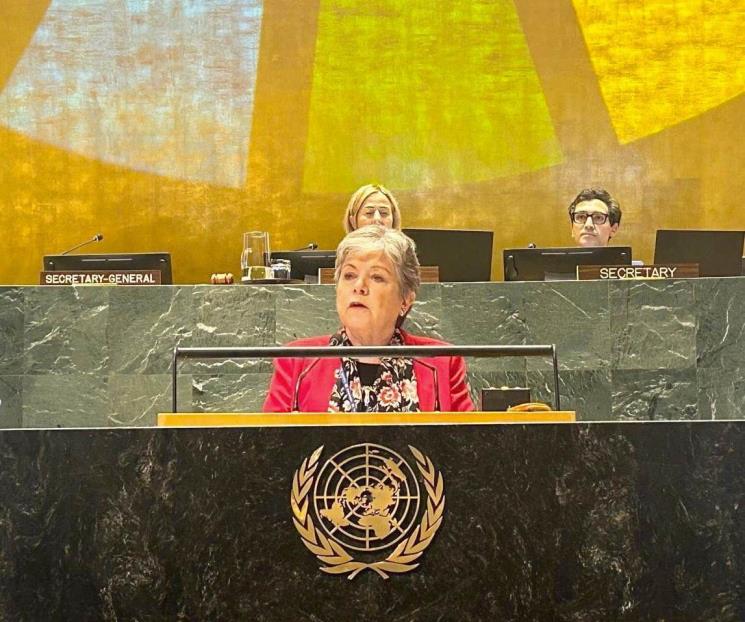 Pide México en la ONU acabar invasión rusa