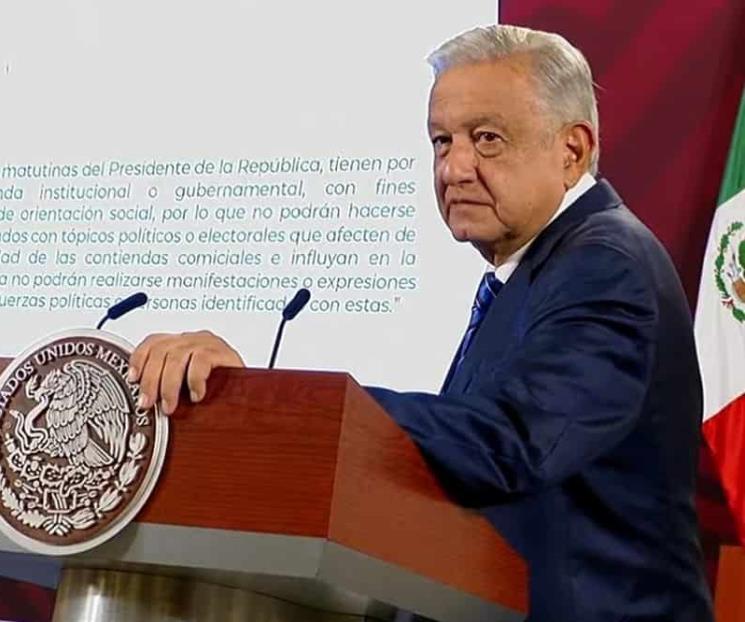 AMLO acatará orden del INE sobre cortinillas en mañanera