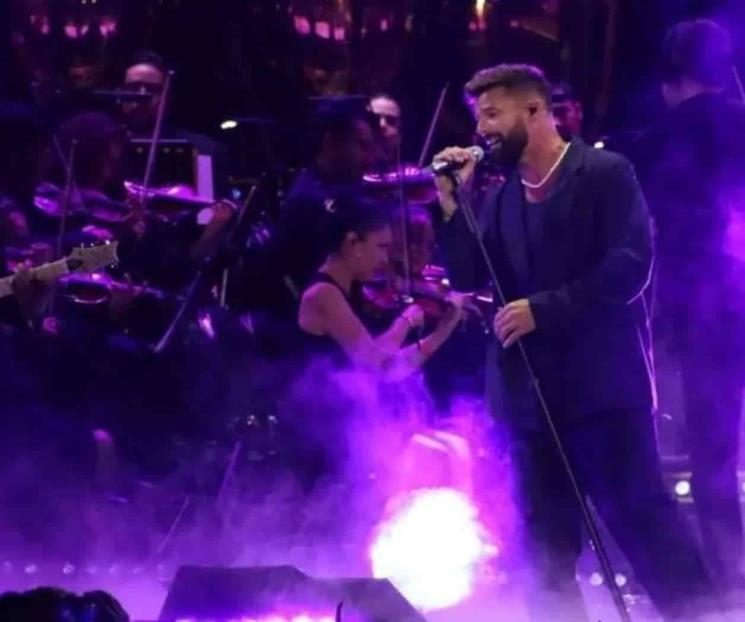 Conquista Ricky Martin sinfónico a CDMX