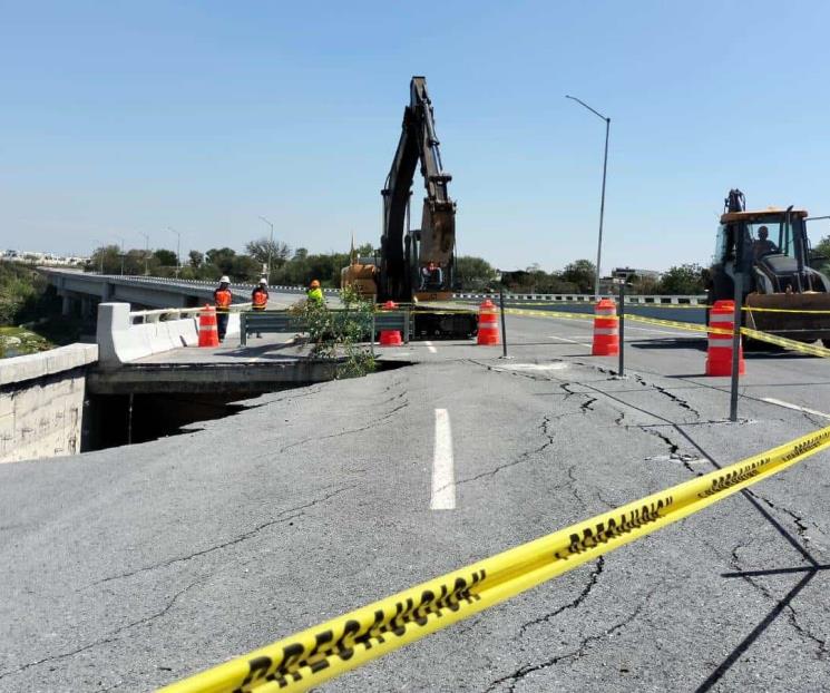 Inicia reconstrucción de tramo de Morones Prieto Inicia reconstrucción de tramo de Morones Prieto