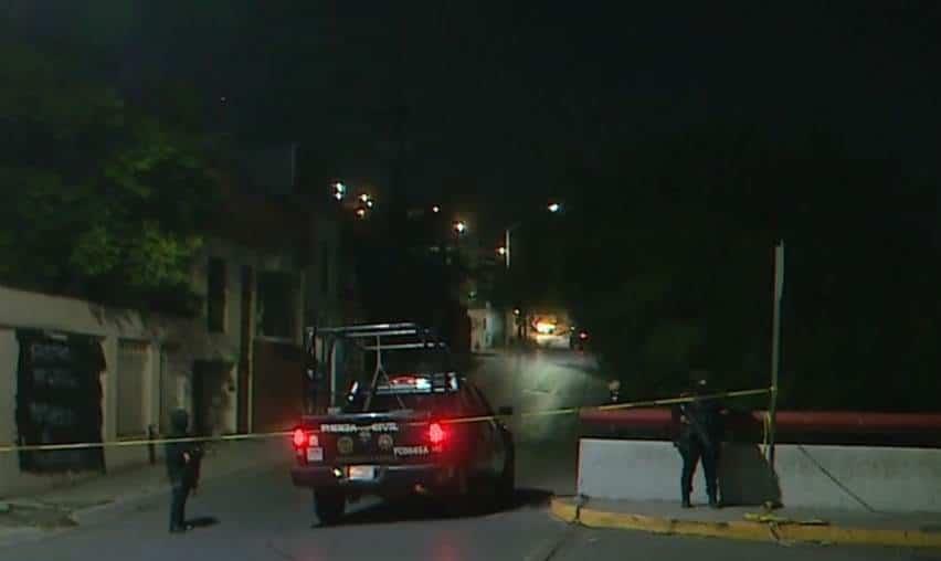 Ataca hombre a elementos de Fuerza Civil y queda herido