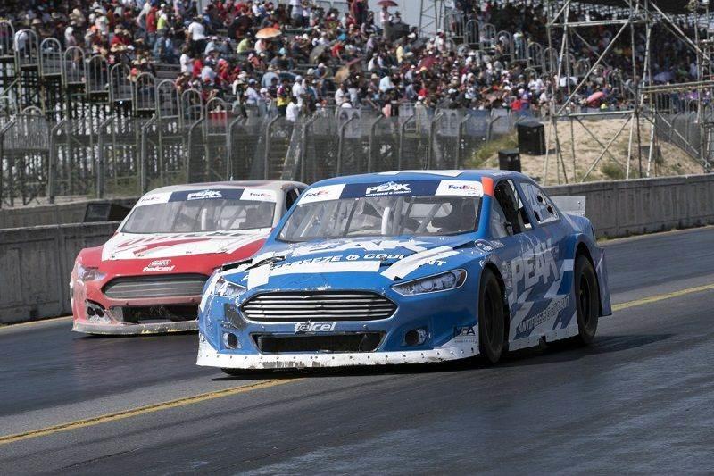 Regios no logran podio en Nascar México Regios no logran podio en Nascar México