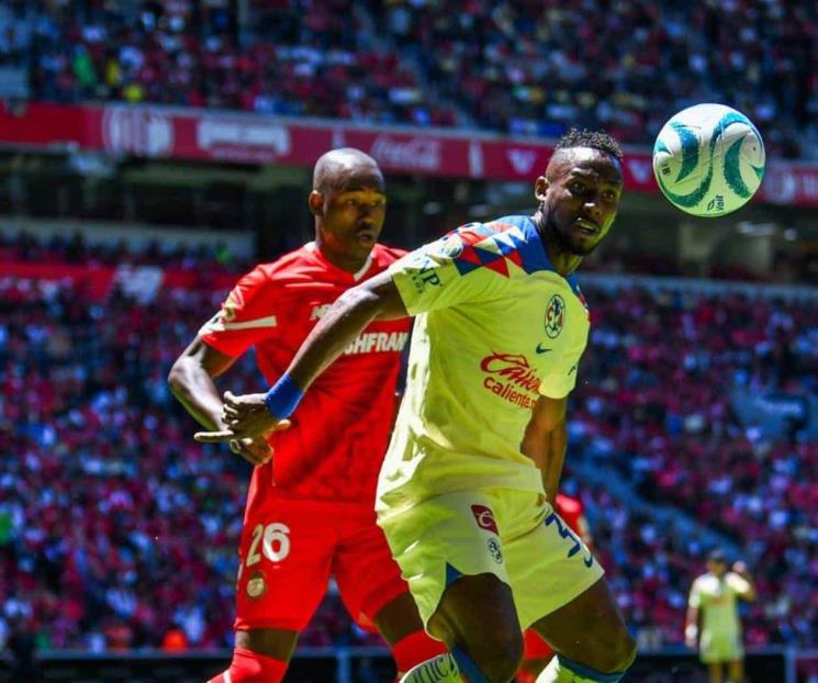 Igualan Toluca y América a un gol en el Estadio Nemesio Diez Igualan Toluca y América a un gol en el Estadio Nemesio Diez