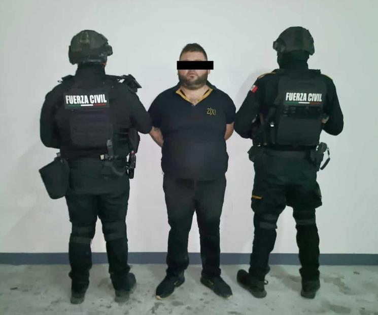 Capturan a líder de célula delictiva en Escobedo