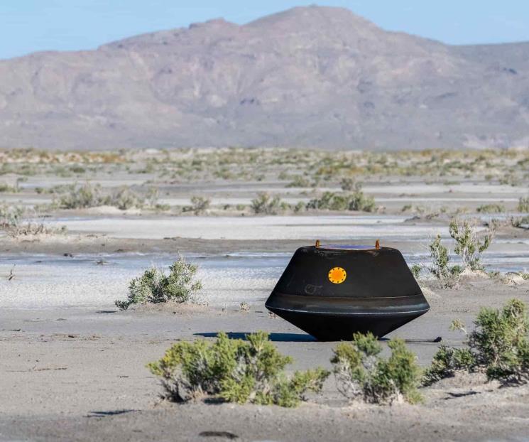 Aterrizan muestras de asteroide recolectadas por la NASA